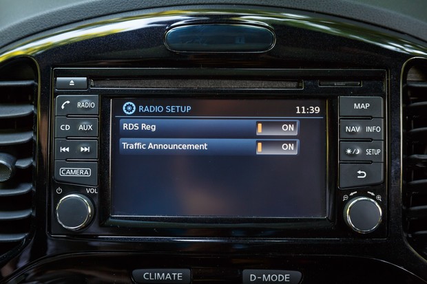 Infotainment sustav na Nissanu Juke (2)