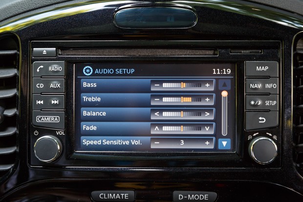 Infotainment sustav na Nissanu Juke (3)