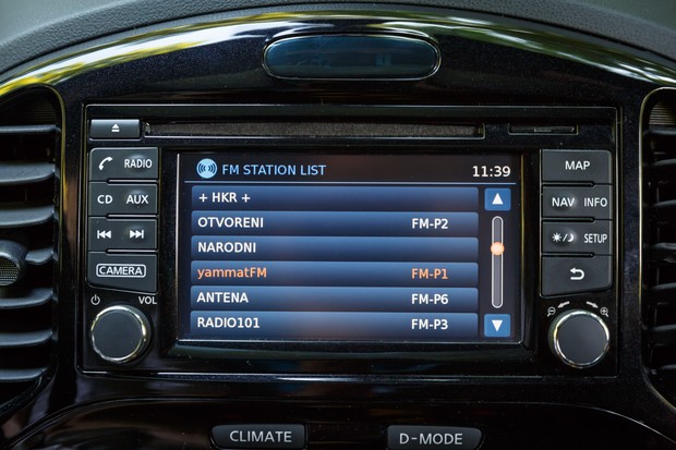 Infotainment sustav na Nissanu Juke (4)