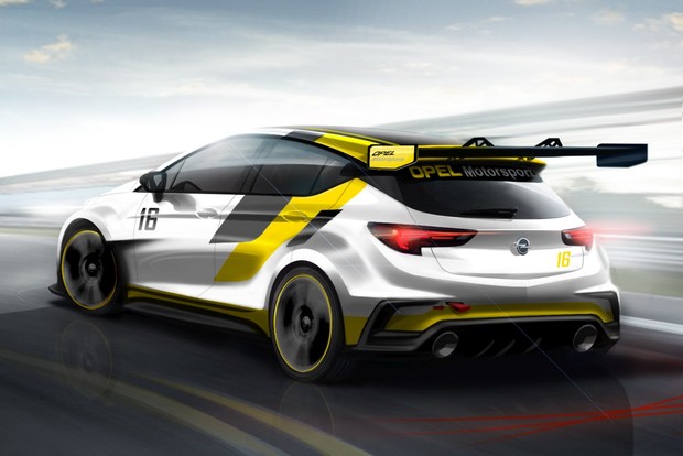 Modificirana Opel Astra za utrke Modificirana Opel Astra za utrke