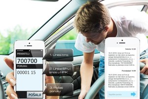 Platite pranje automobila putem SMS poruke