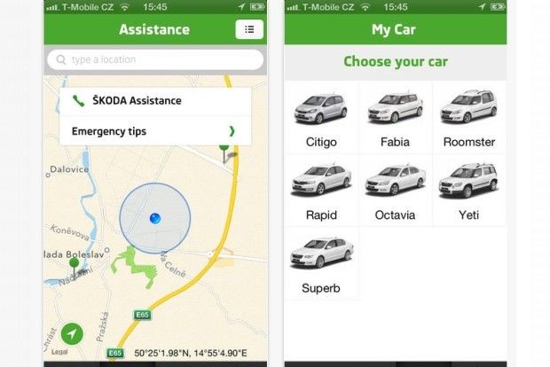 Škoda ima aplikaciju za Android i iOS