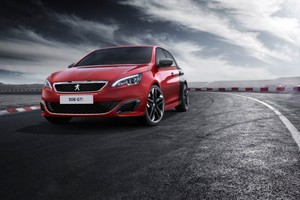 Crveno-crni Peugeot 308 GTi