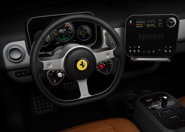 Prvi Ferrari EV zvat će se Luce: ovo je interijer