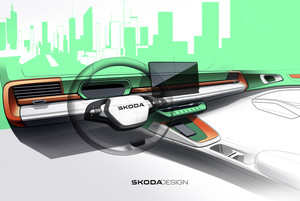 Škoda otkrila interijer električnog modela Epiq Škoda otkrila interijer električnog modela Epiq