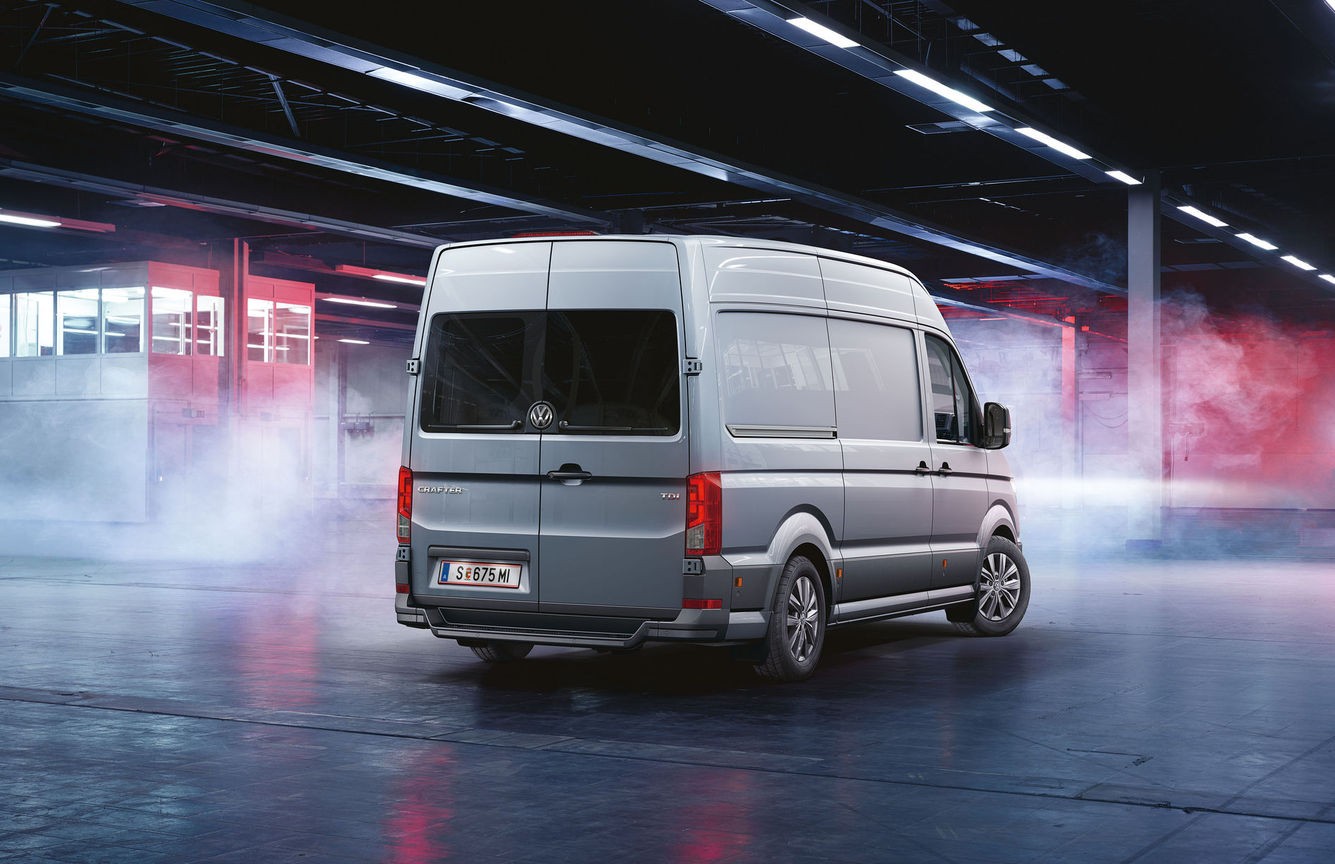 Volkswagen Crafter габариты кузова
