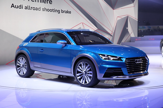 Audi 02 Etron električna verzija Allroad Shooting Brake