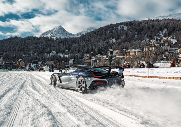 Prva Rimac Nevera R isporučena u St. Moritzu