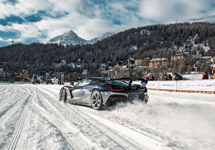 Prva Rimac Nevera R isporučena u St. Moritzu