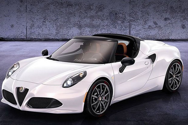 Alfa 4C Spider - ljepotica s vjetrom u kosi