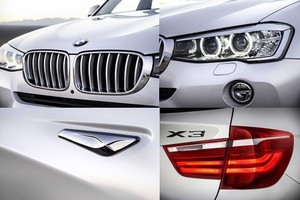 BMW X3 facelift s novim dvostrukim svjetlima
