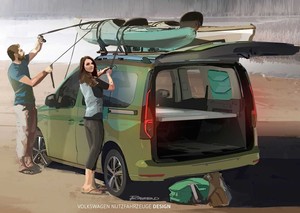 Najavljen je Volkswagen Caddy Mini-Camper