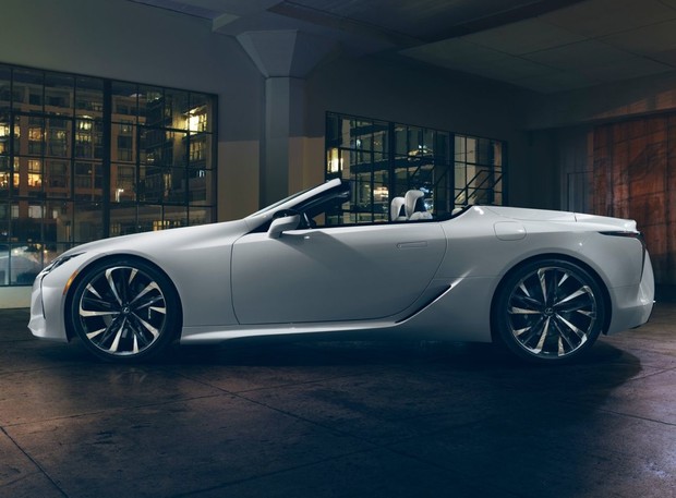 Zanimljiv Lexus LC Convertible koncept