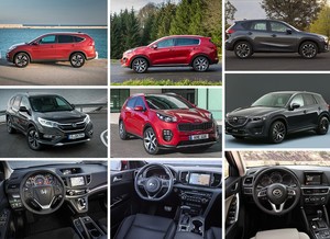 Honda CR-V vs Kia Sportage vs Mazda CX-5