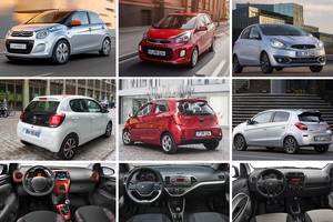 Usporedba C1 vs  Picanto vs Space Star
