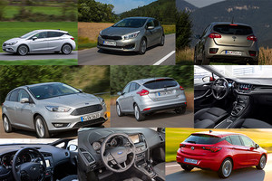 Ford Focus vs. Kia cee'd vs. Opel Astra