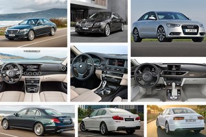 Usporedba luksuznih limuzina Audi A6 vs BMW 520d vs Mercedes Benz E 220d