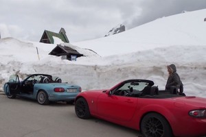 Kabrioleti iz Miata kluba na Dolomitima (VIDEO)