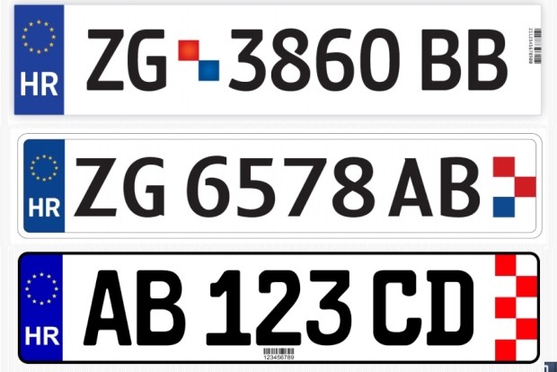 Kako vam se sviđaju nove registarske tablice? Kako vam se sviđaju nove registarske tablice?